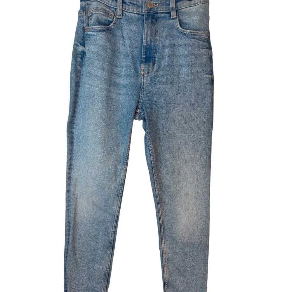 2/$30 ZARA Size 4 Blue Denim Jeans - Picture 8 of 14